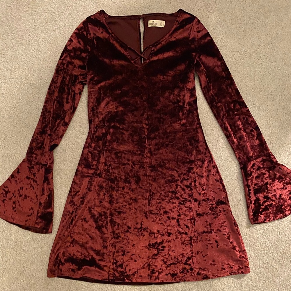 Hollister Crushed Velvet Dress